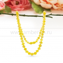Ожерелья из натурального лимонного балтийского янтаря 