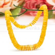 Ожерелье из натурального балтийского янтаря 