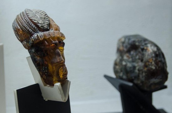 экспонаты доминиканского музея янтаря