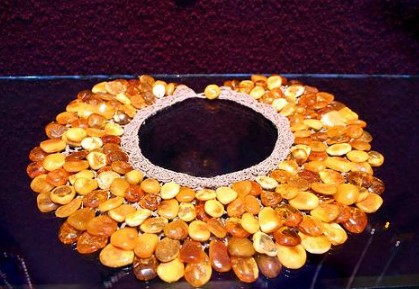 экспонат музея янтаря в Литве