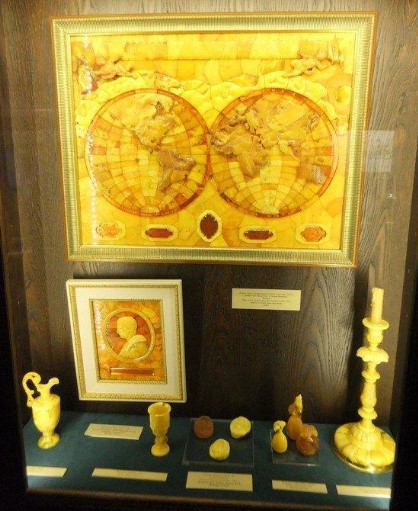 экспонаты янтарной каюты