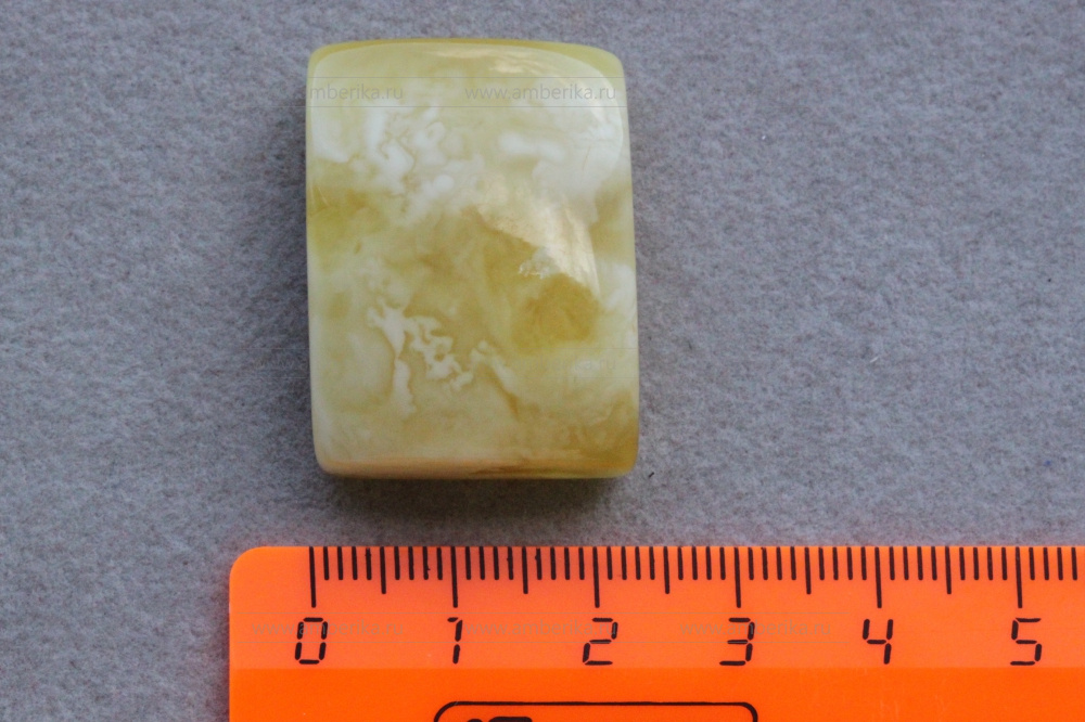 Янтарь природный балтийский форма "Квадрат". Артикул 11295, артикул 11295
