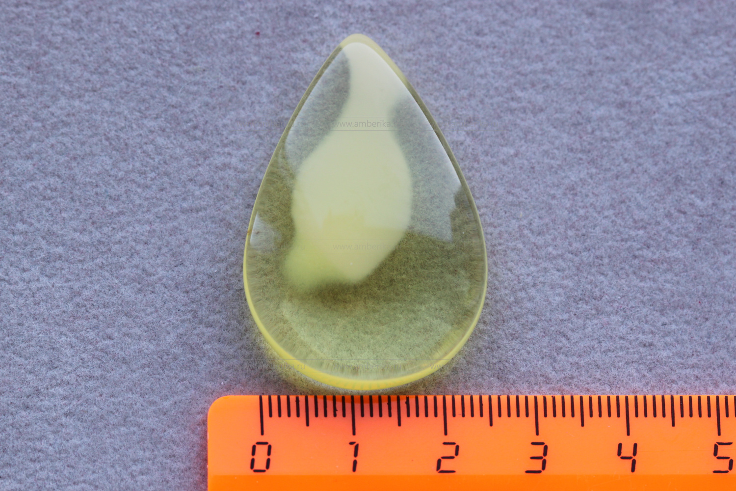 Янтарь природный карибский форма "Капля". Артикул 11332, артикул 11332