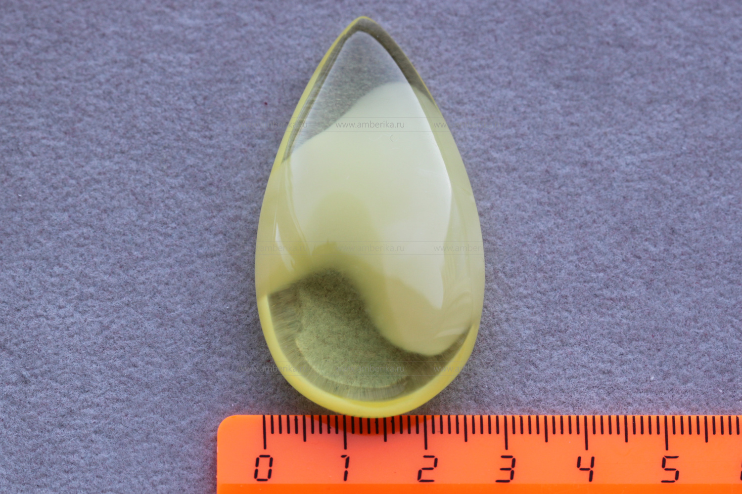 Янтарь природный карибский форма "Капля". Артикул 11325, артикул 11325