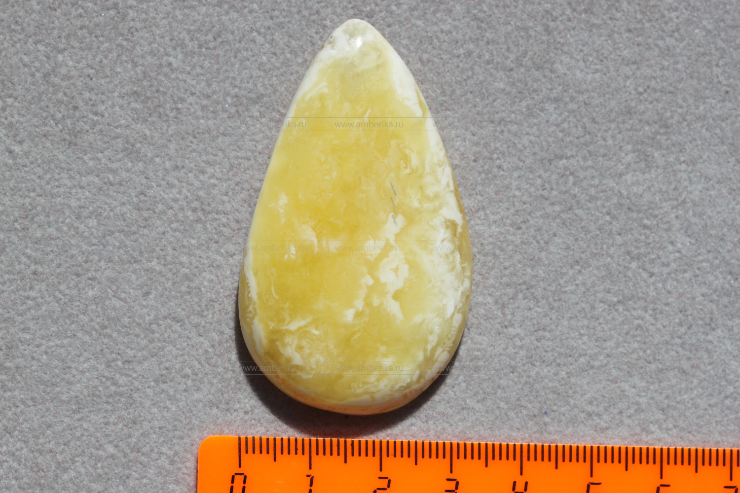 Янтарь природный балтийский форма "Капля". Артикул 11309, артикул 11309